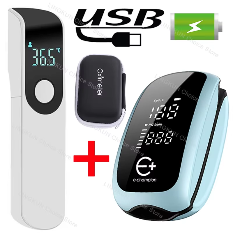 Pulse Oximeter - Digital LED Display Child Rechargeable Medical