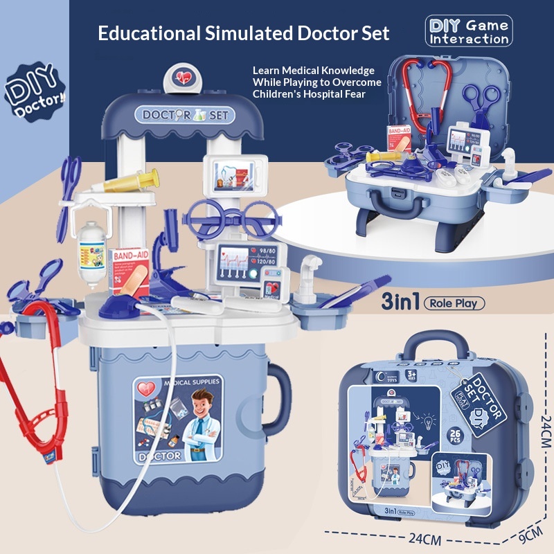 Generic  3 In 1 DIY Doctor Sta - Stethoscope recension och pris