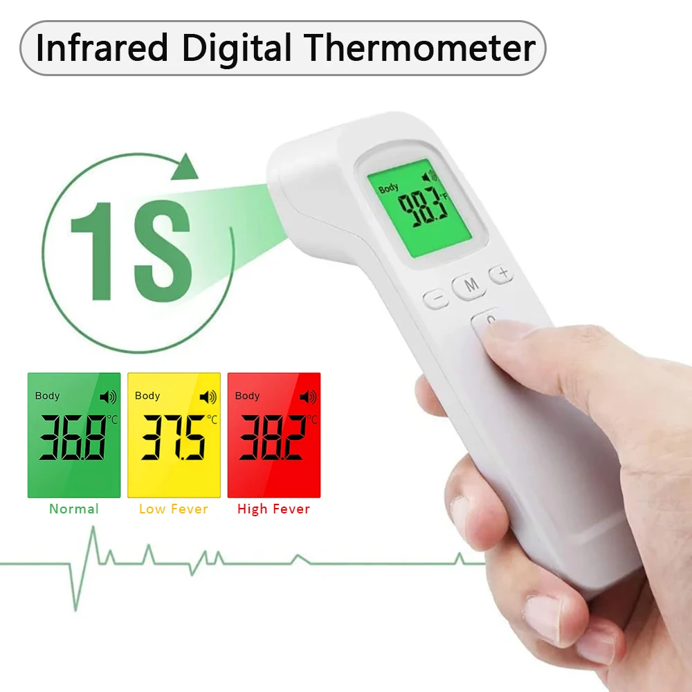 Body IR Thermometer Non-contac - Pulse Oximeter recension och pris