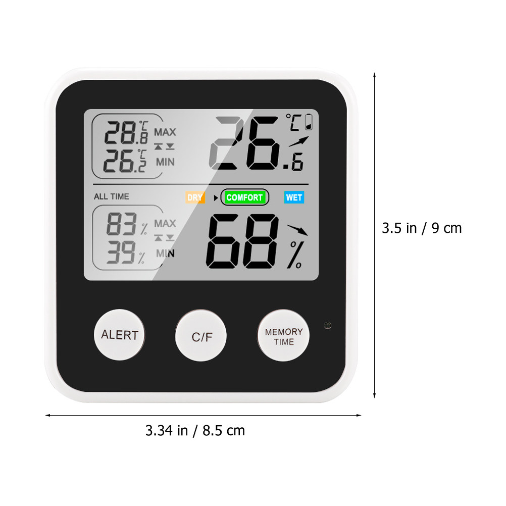 Digital Household Hygrometer T - Thermometer Digital recension och pris