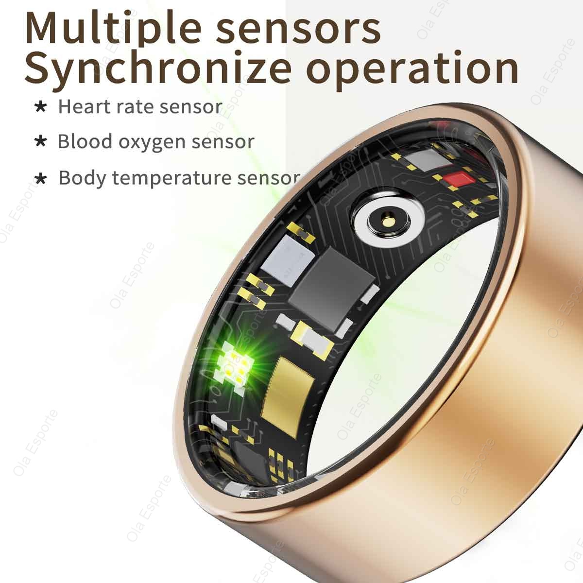 Titanium Alloy Smart Ring, Hea - Blood Pressure Monitor recension och pris